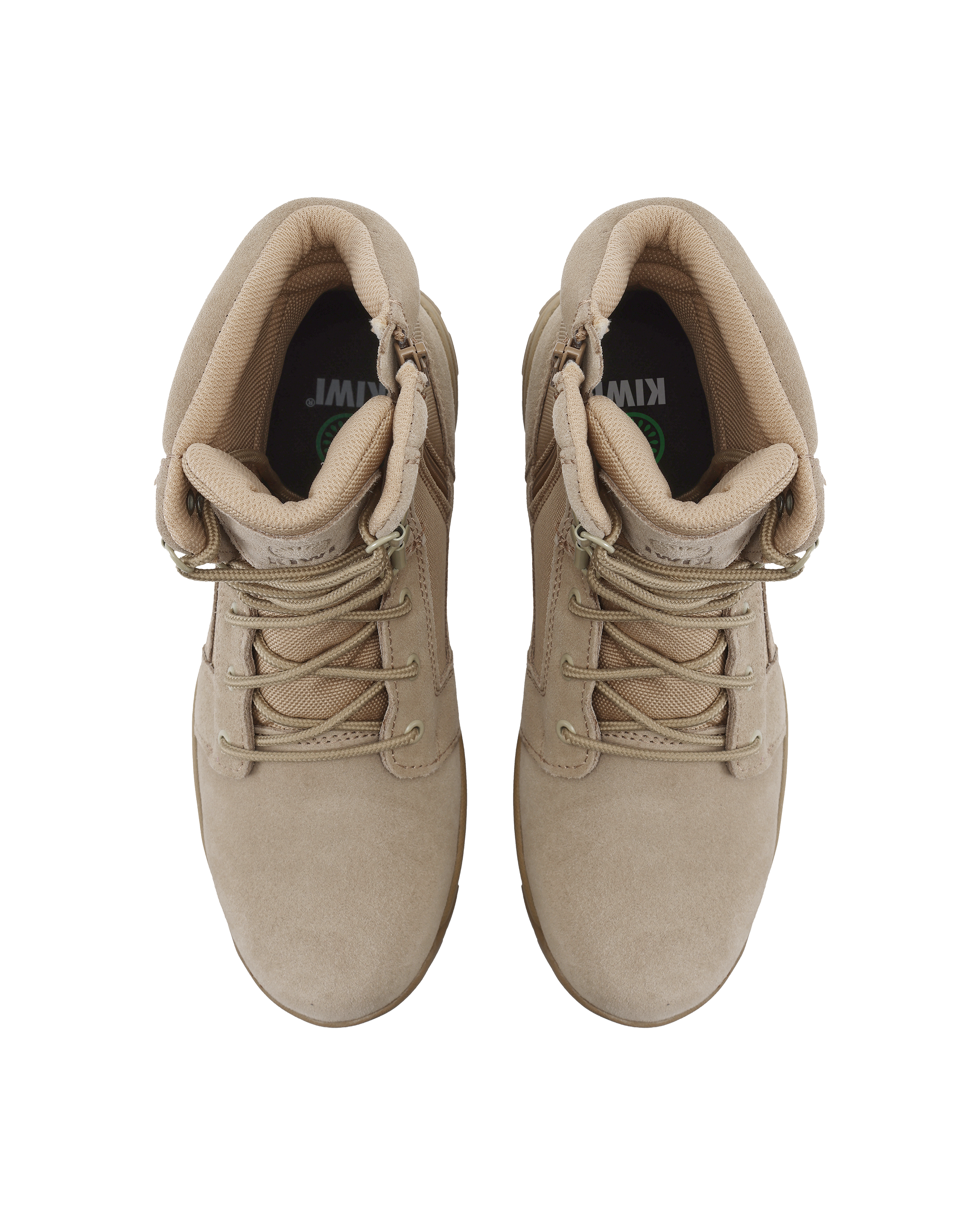 Kiwi Rugged Sand Suede 7" Zipped Water Resistant Tactical Boots [62200]