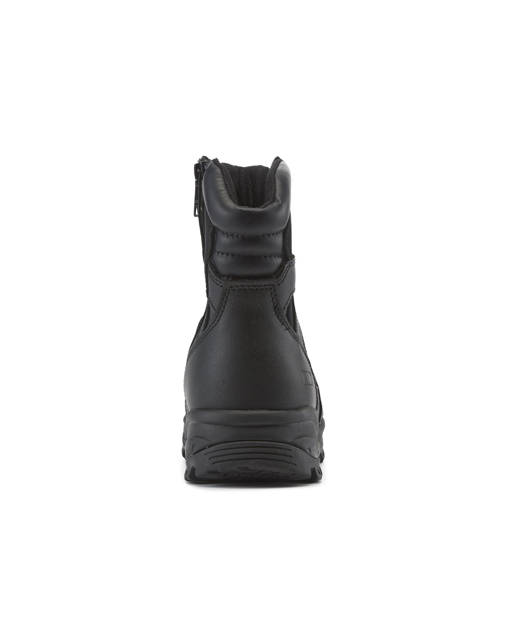 Kiwi Rugged Black Action Leather 7" Steel Toe Zipped Water Resistant Tactical Boots [60500]