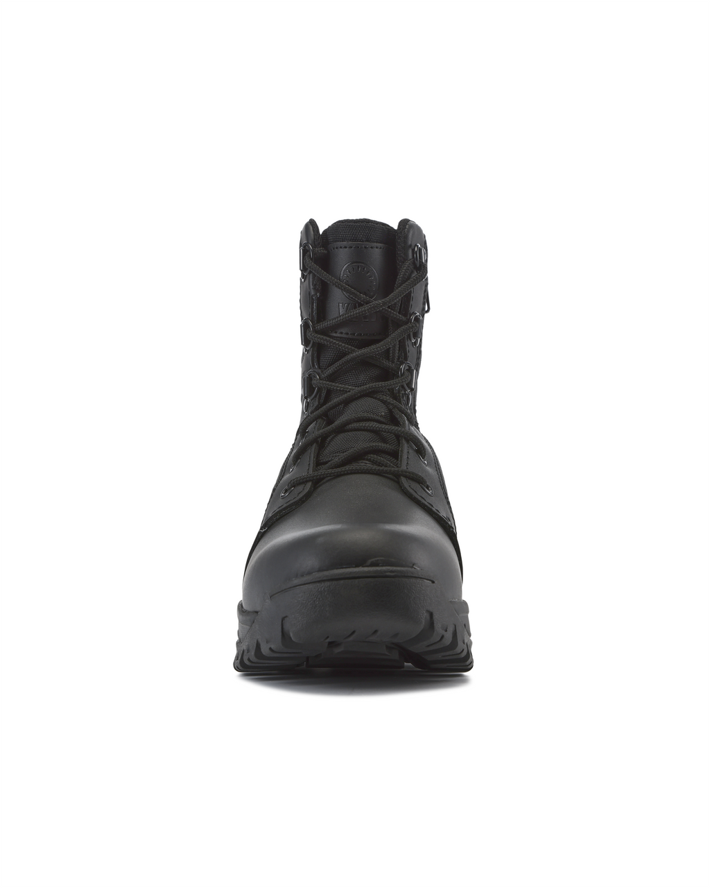 Kiwi Rugged Black Action Leather 7" Steel Toe Zipped Water Resistant Tactical Boots [60500]