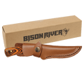 7.75" Fixed Blade Knife with Leather Sheath