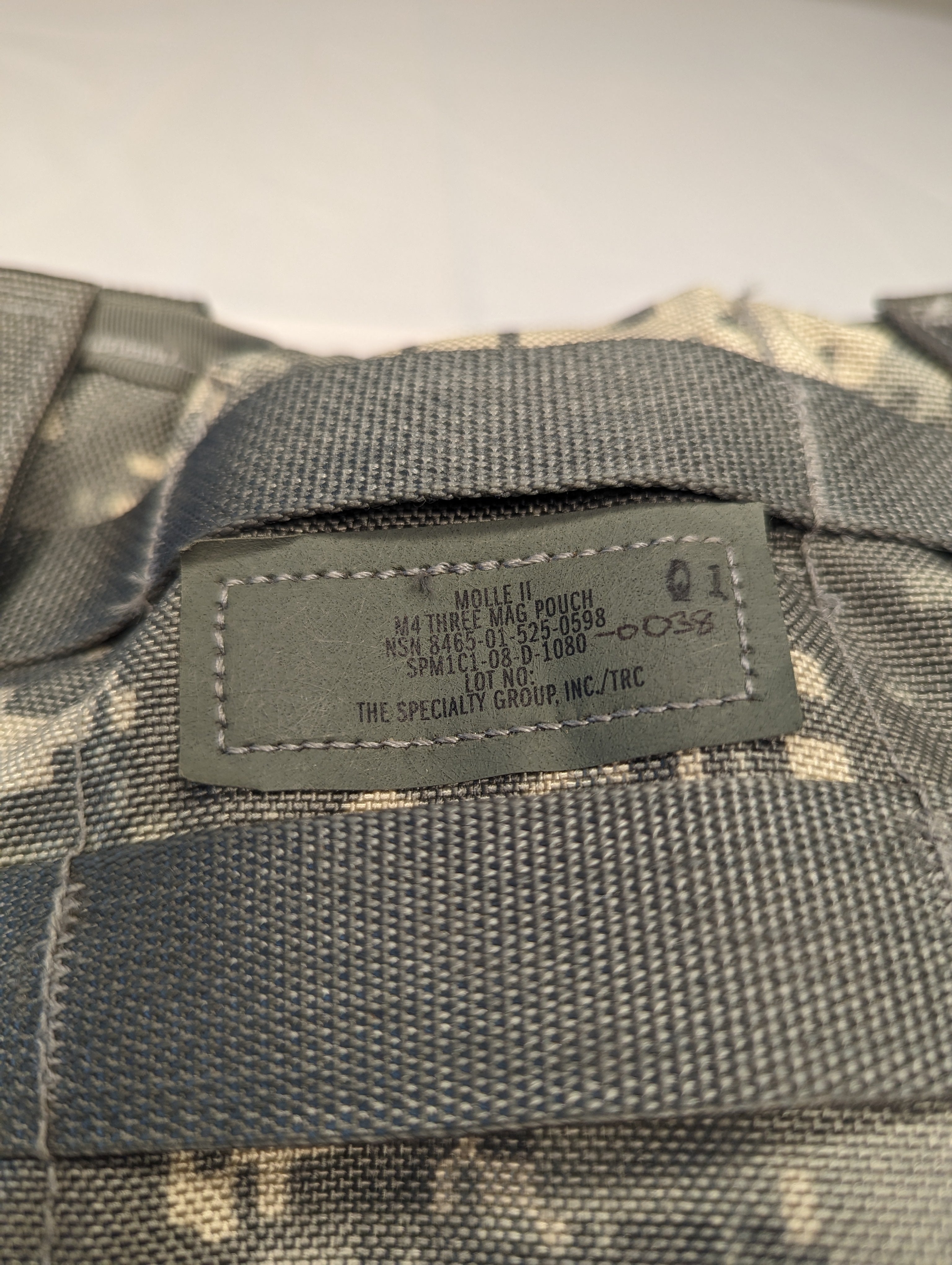 5pc. Load Carrier w/ 4 Pouches - ACU - 2TM-2HG