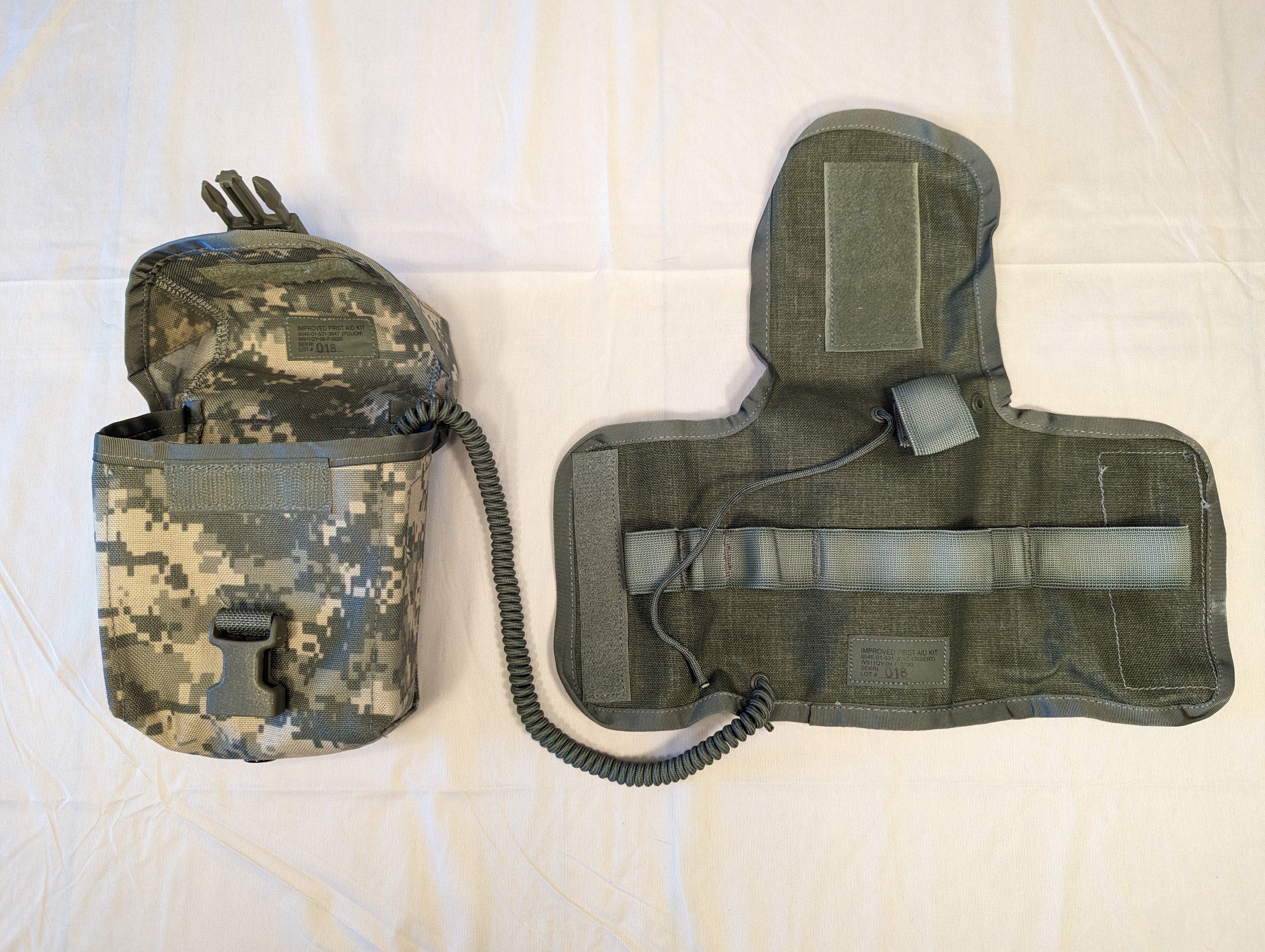 Individual First Aid Kit w/ Insert - UCP/ACU