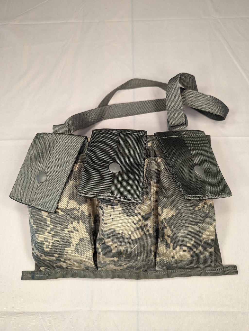 2 ACU Bandoleer Pouch MOLLE II Military Army Pouches Camo